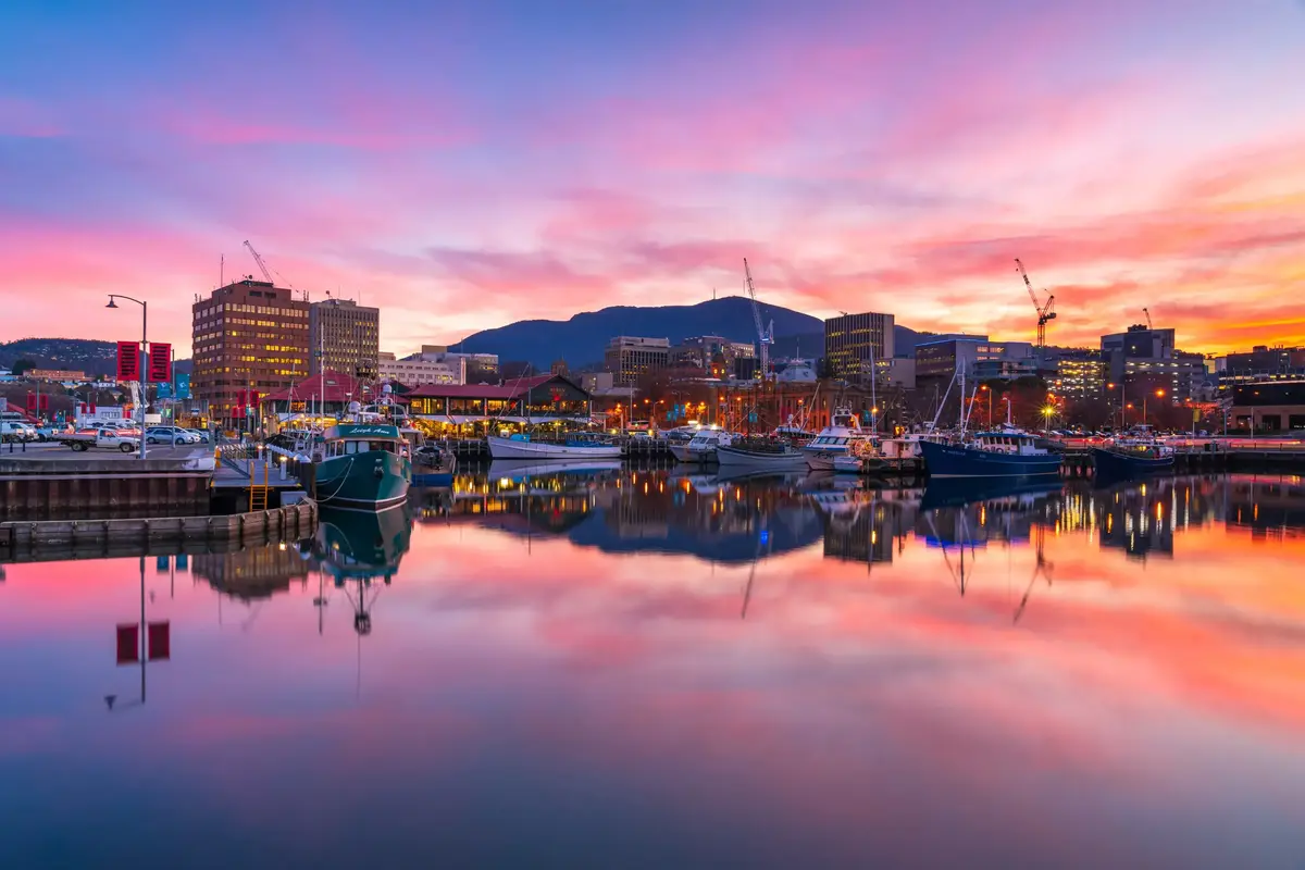 Hobart skyline